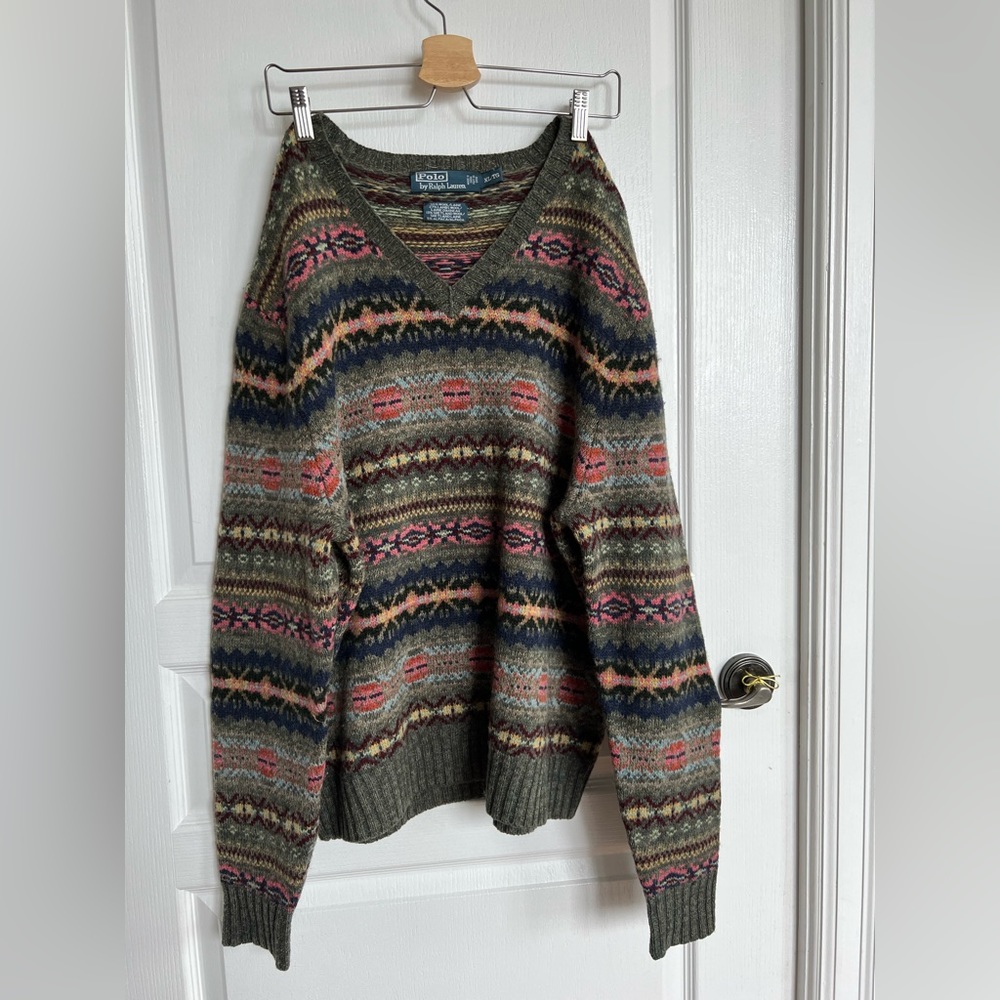 Polo Ralph Lauren v-neck knitted sweater